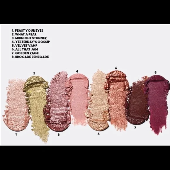 MAC Feast Your Eyes palette Tempting Fate Collection 2021 🍁 NIB RARE HTF - Picture 10 of 10